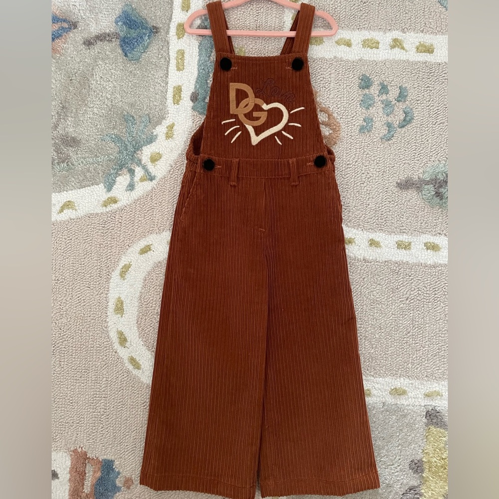 Girls Dolce and Gabbana overalls - NWT - 5T